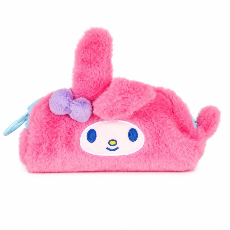 Sanrio Hello Kitty & Friends My Melody Big Zipper Plush Pencil Case