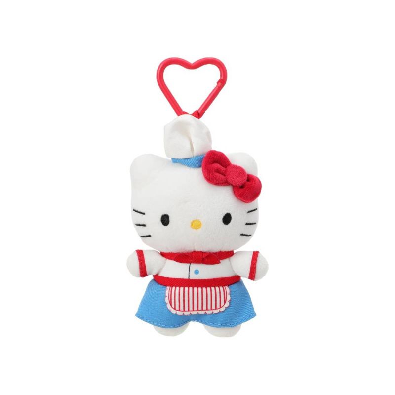 Sanrio Hello Kitty & Friends Retro Diner 4 Inch Cook costume Pendant