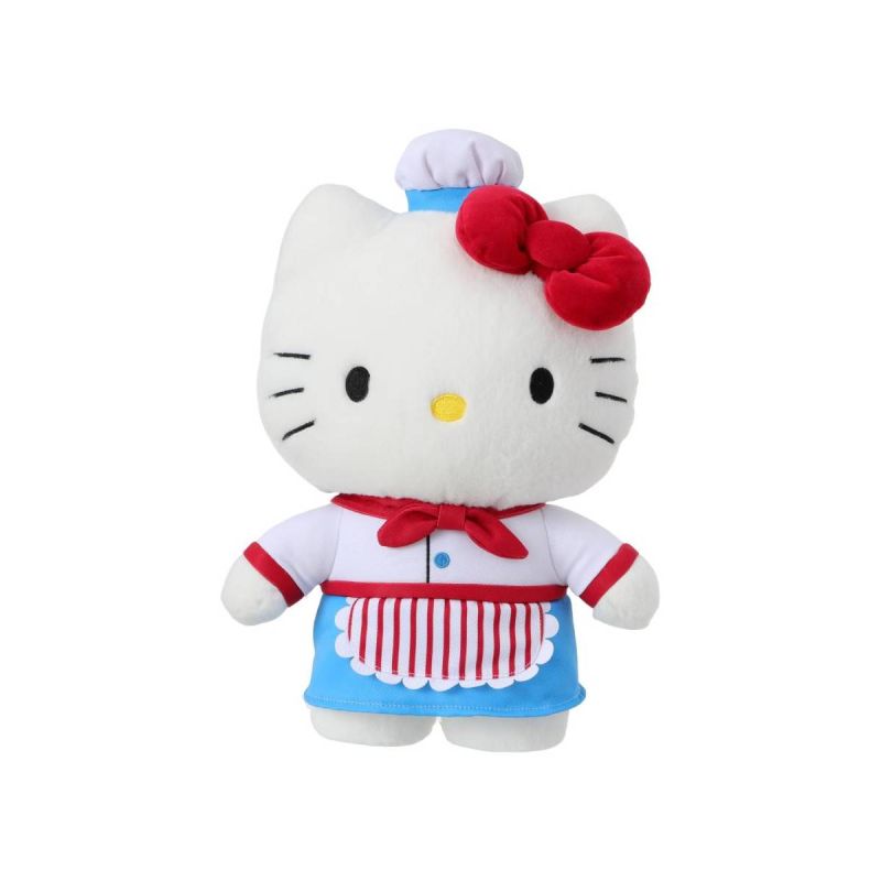 Sanrio Hello Kitty & Friends Retro Diner 10 Inch Waitress Plush Soft Toy