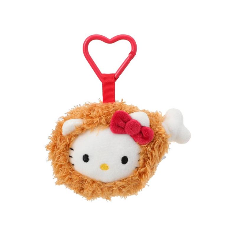 Sanrio Hello Kitty & Friends Retro Diner Fried Drumstick Plush Pendant