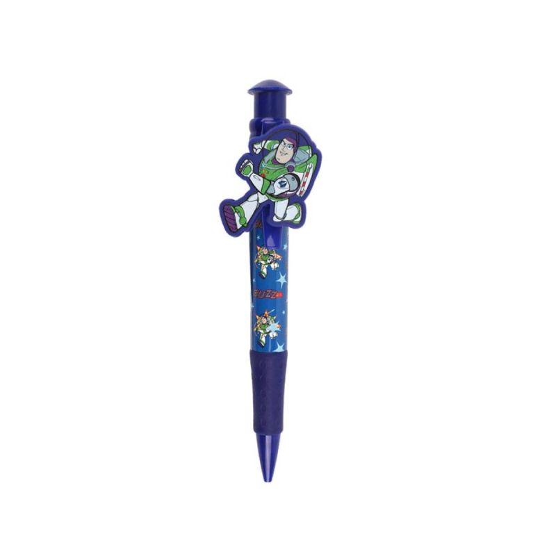 Disney Pixar Toy Story 5 Buzz Lightyear Big Character Blue Ballpoint Pen
