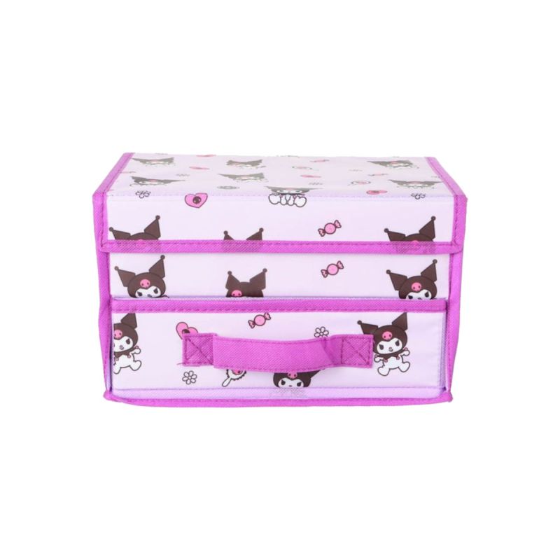 Sanrio Hello Kitty & Friends Kuromi Interesting Adventure Fabric Storage Drawer