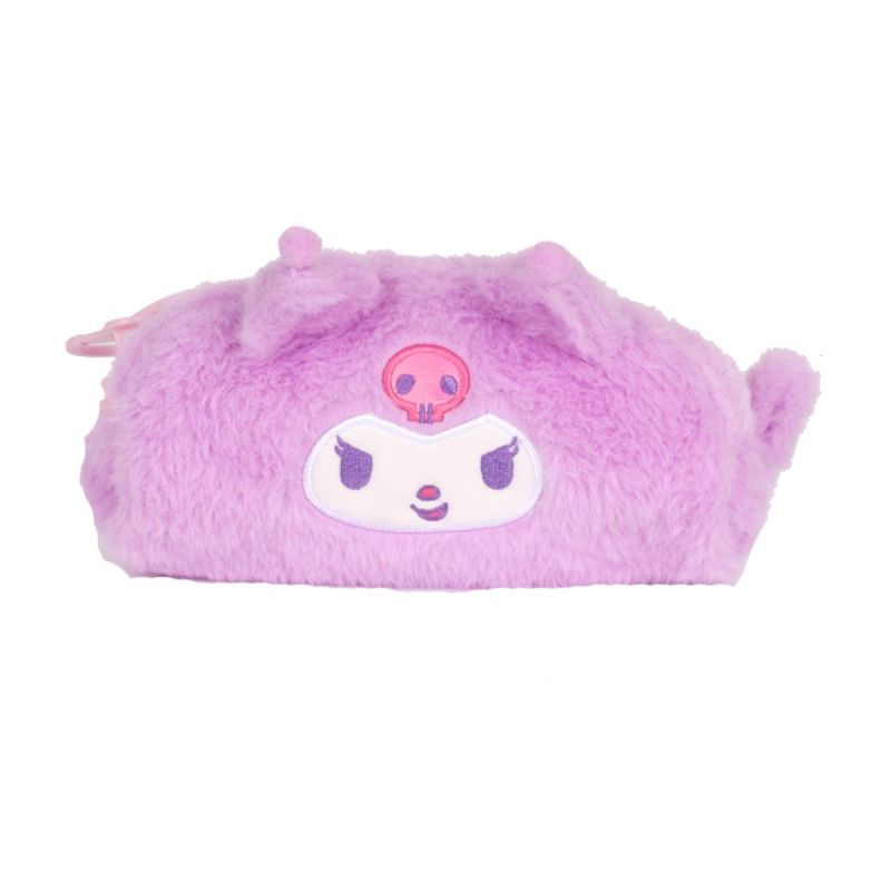 Sanrio Hello Kitty & Fiends Kuromi Big Zipper Plush Stationery Case