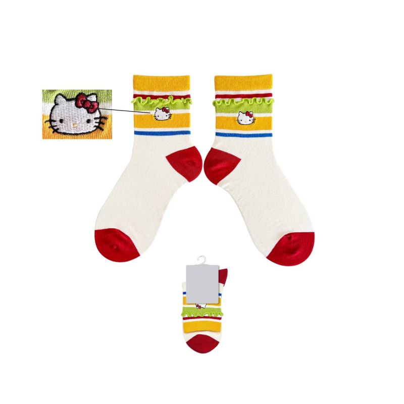 Sanrio Hello Kitty & Friends Retro Diner Quarter Socks