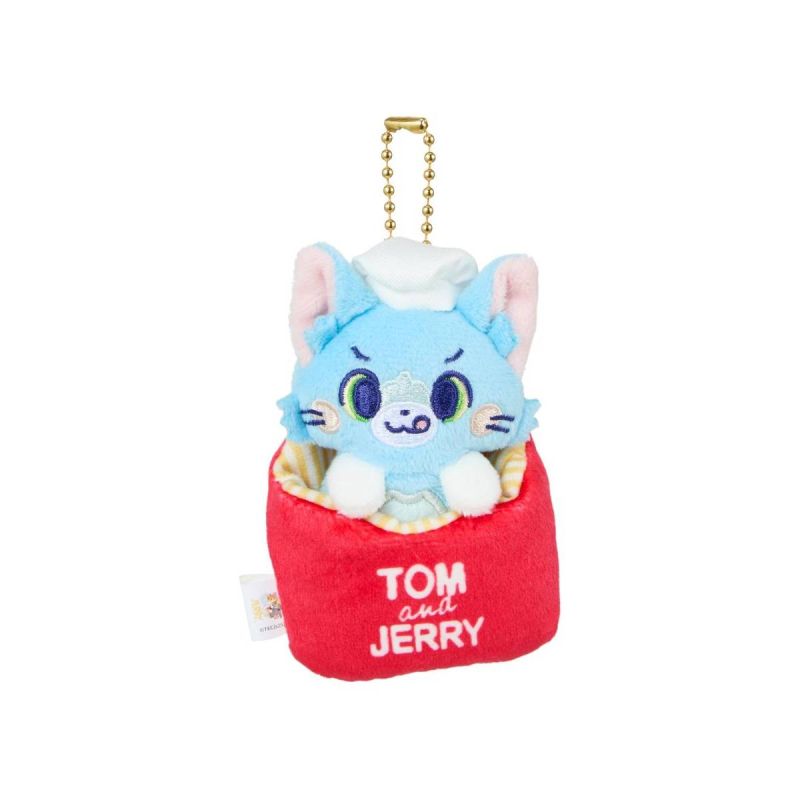 Tom & Jerry Gokko Series French Fries Tom Plush Pendant