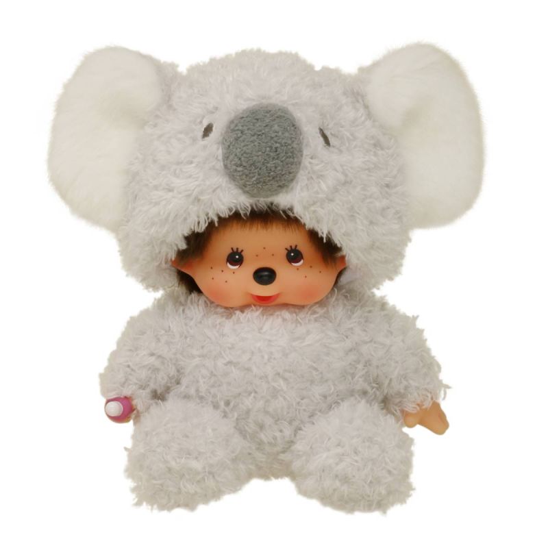 Bandai Monchhichi Animal Collection Fluffy Koala 16.5cm Plush Soft Toy