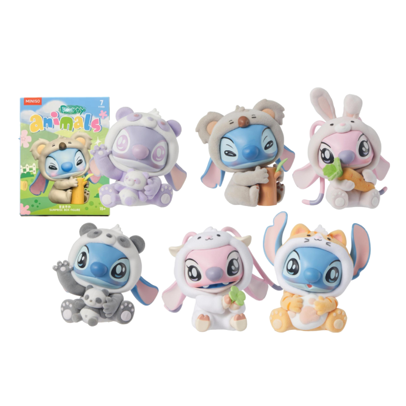 Disney Lilo & Stitch Collection Animal Party Figure Surprise Blind Box 