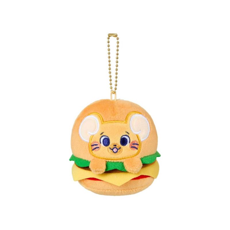 Tom & Jerry Gokko Series Burger Jerry Plush Pendant
