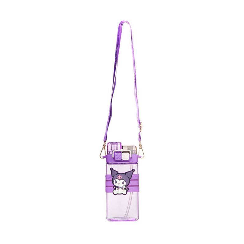 Sanrio Hello Kitty & Friends Kuromi Dual Lid Water Bottle