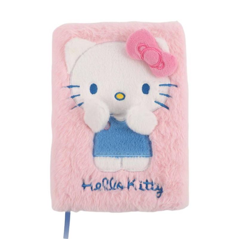 Sanrio Hello kitty & Friends  A5 3D Plush Notebook (80 Sheets)