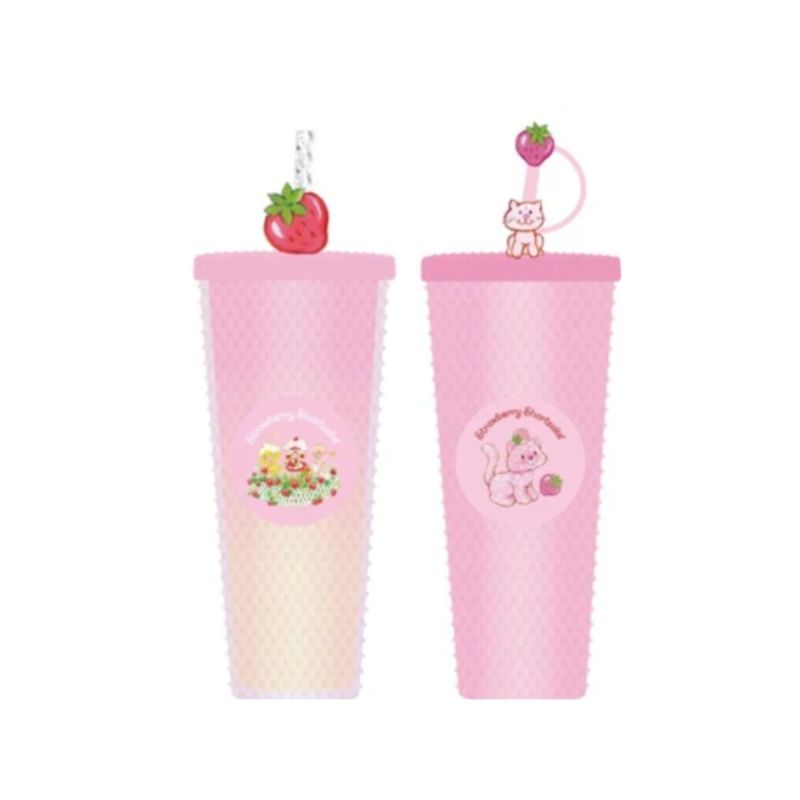 Strawberry Shortcake Tumbler & Straw 700ml 