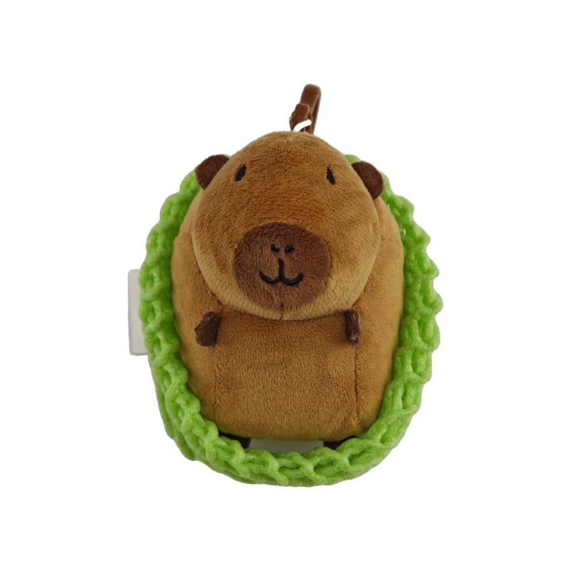 Capybara Mimi Bara Fruits Plush Pendant (Guava)