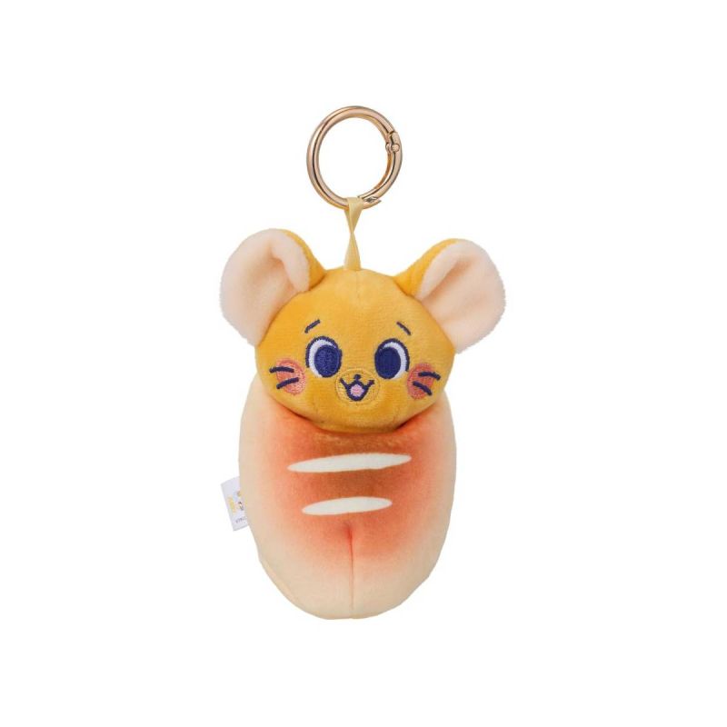 Tom & Jerry Gokko Series Jerry Bread Costume Plush Pendant