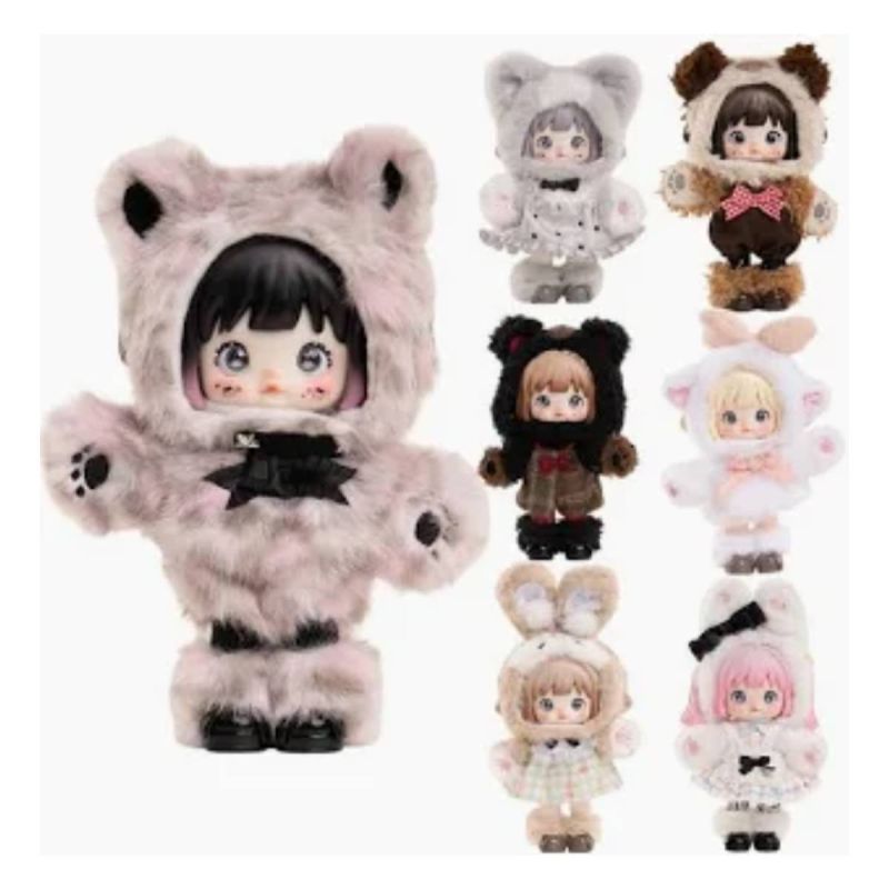 Top Toy X Sure Fun Nommi Forest Kingdom 5 Joint Articulated Series Vinyl Plush Blind Box