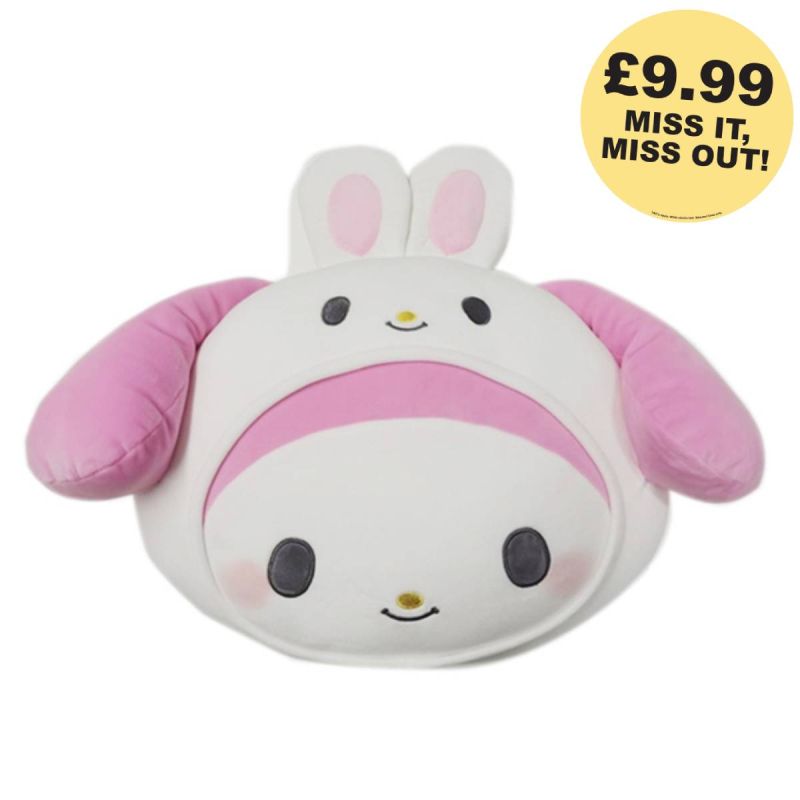Sanrio Hello Kitty & Firends My Melody Head Shaped Pillow