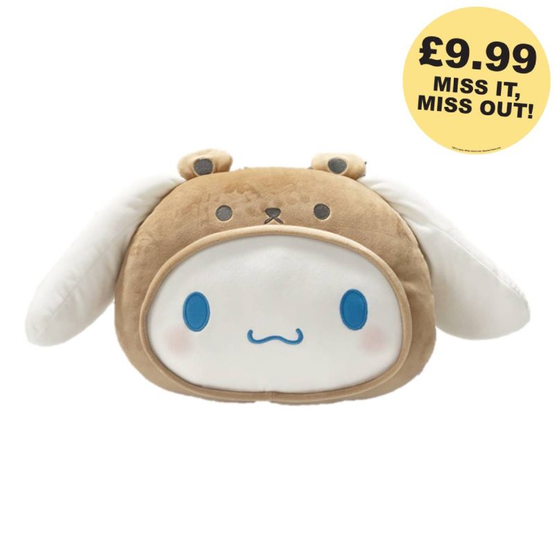 Sanrio Hello Kitty & Friends Cinnamoroll Head Shaped Pillow