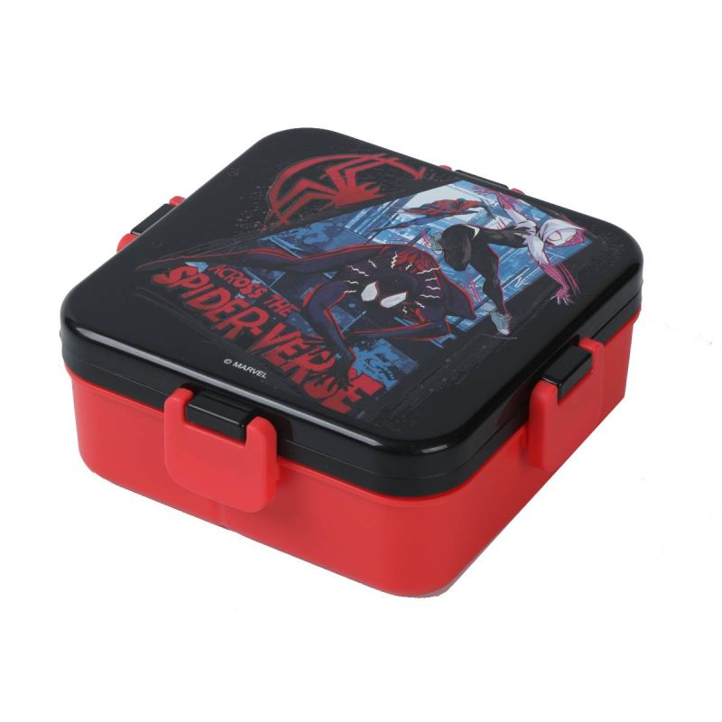 Marvel Spider-Man Across The Spider-Verse Square Lunch Box 1200ml