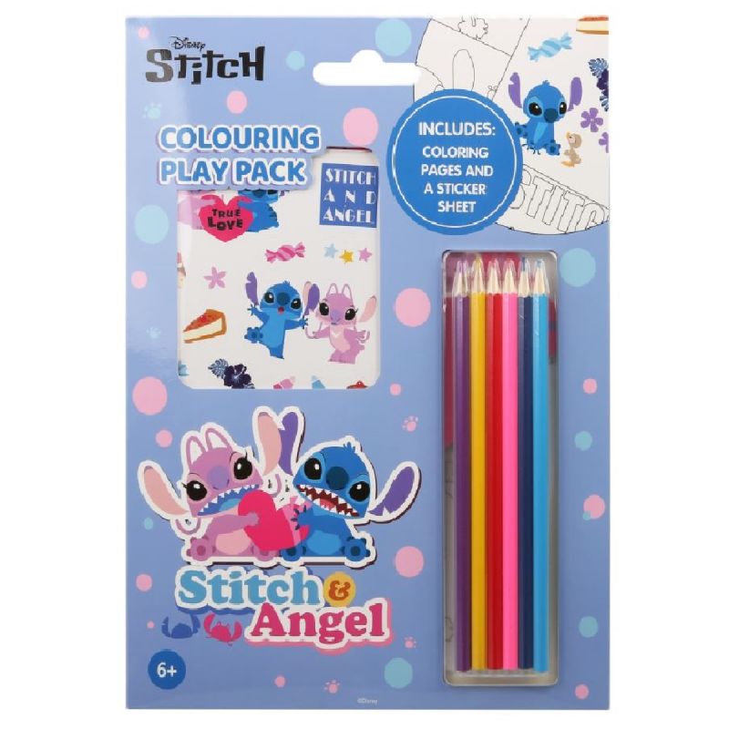 Disney Lilo & Stitch Collection Colouring Set