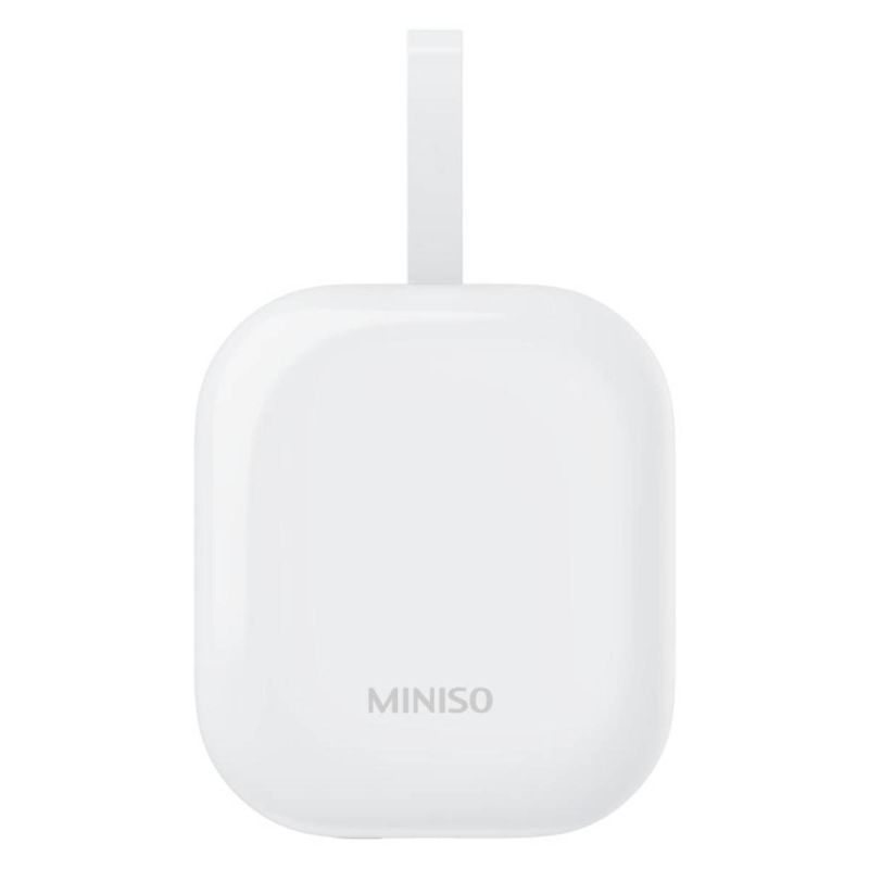 MINSIO Mini Berry 10000mAh Power Bank White with Cable Model: X-001