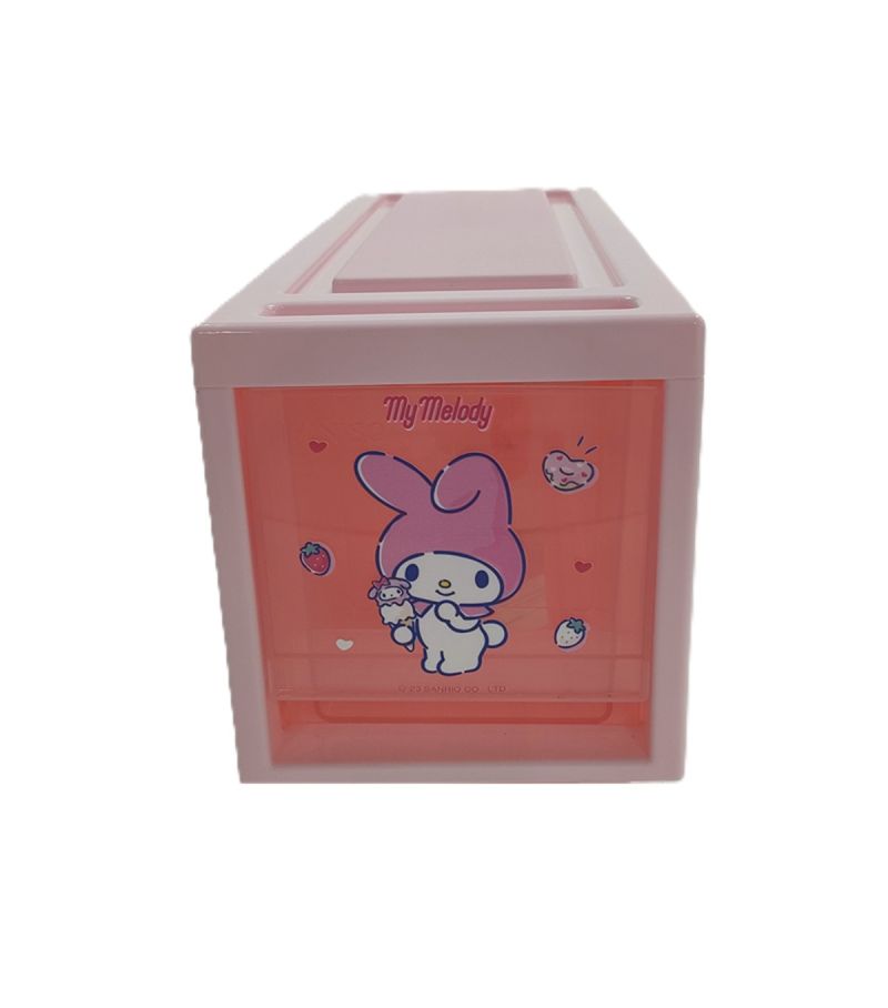 Sanrio My Melody 34cm 4 Compartment Storage Drawer