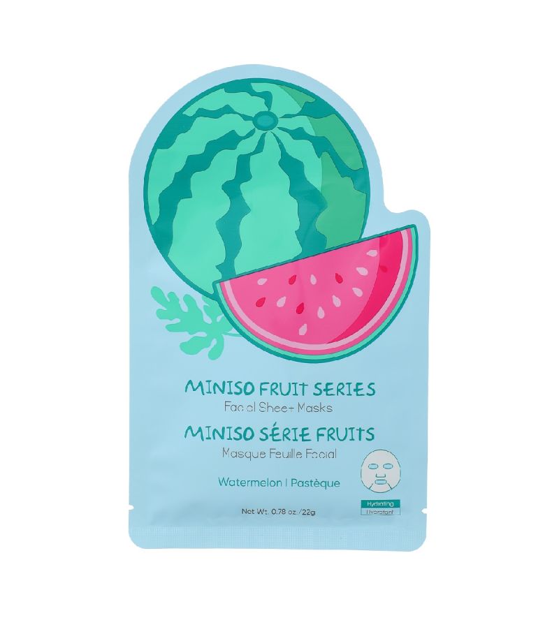 Fruit Series Hydrating Facial Sheet Mask Watermelon