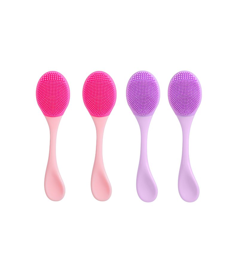 Pink Me! Series Dual-Use Facial Cleaning Brush Set