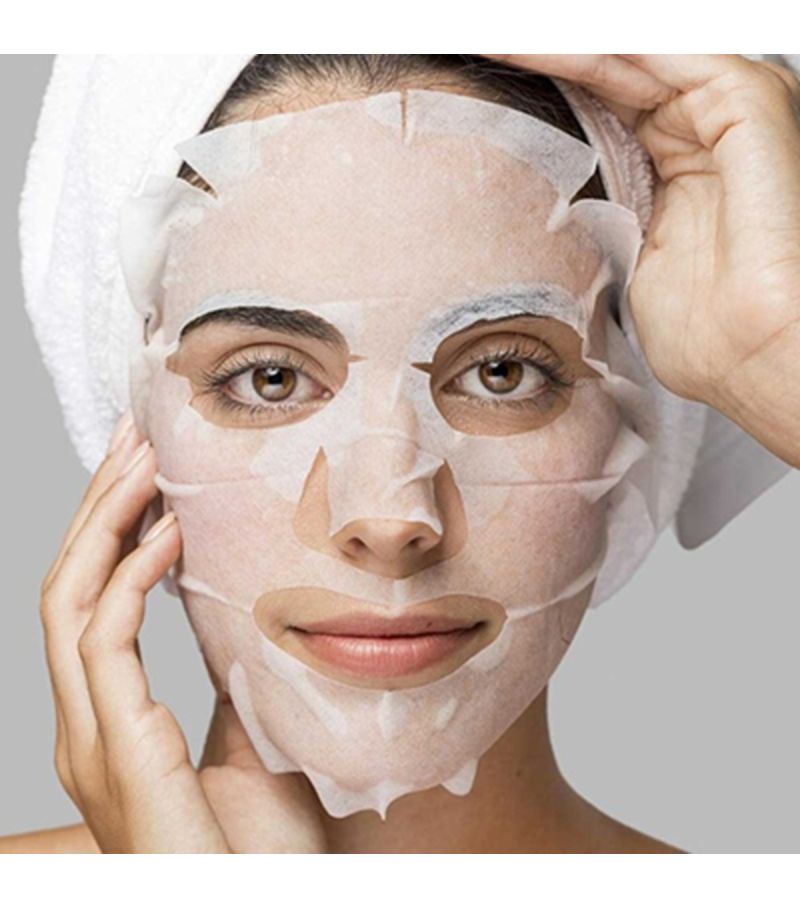 Bubble T Cosmetics Face Sheet Mask Tropical With Aloe Vera & Niacin