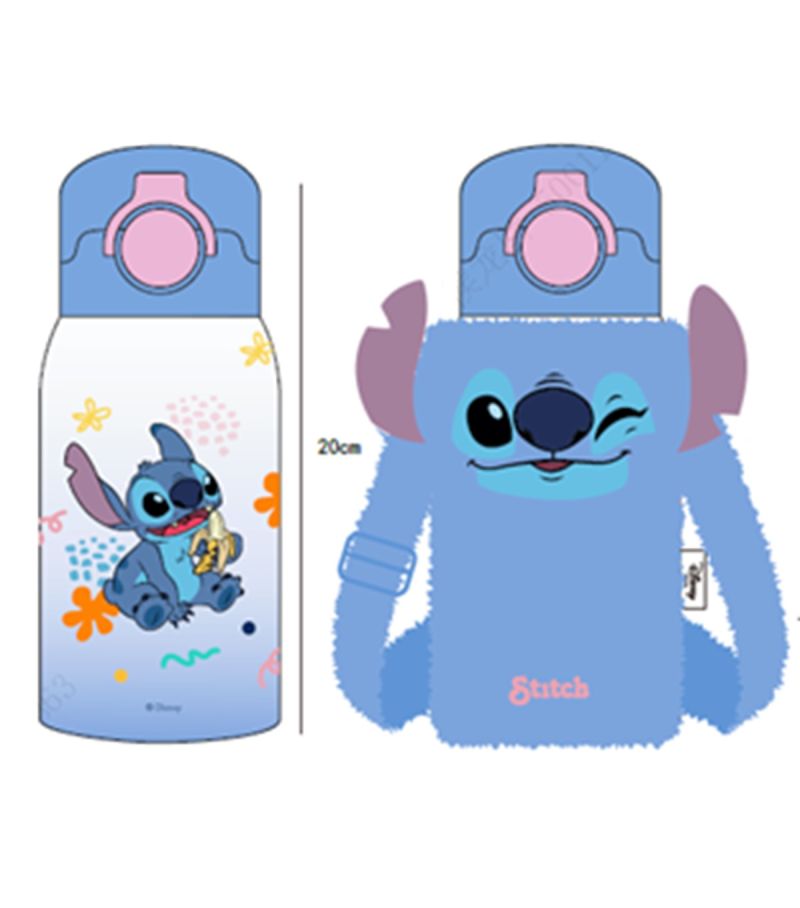 Disney Lilo & Stitch Collection Insulated Water Bottle With Sleeve 500ml