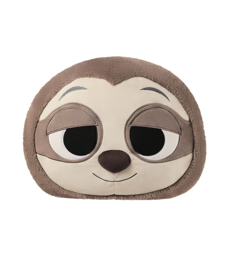 Disney Zootropolis Flash Slothmore 18 Inch Had Shaped Pillow