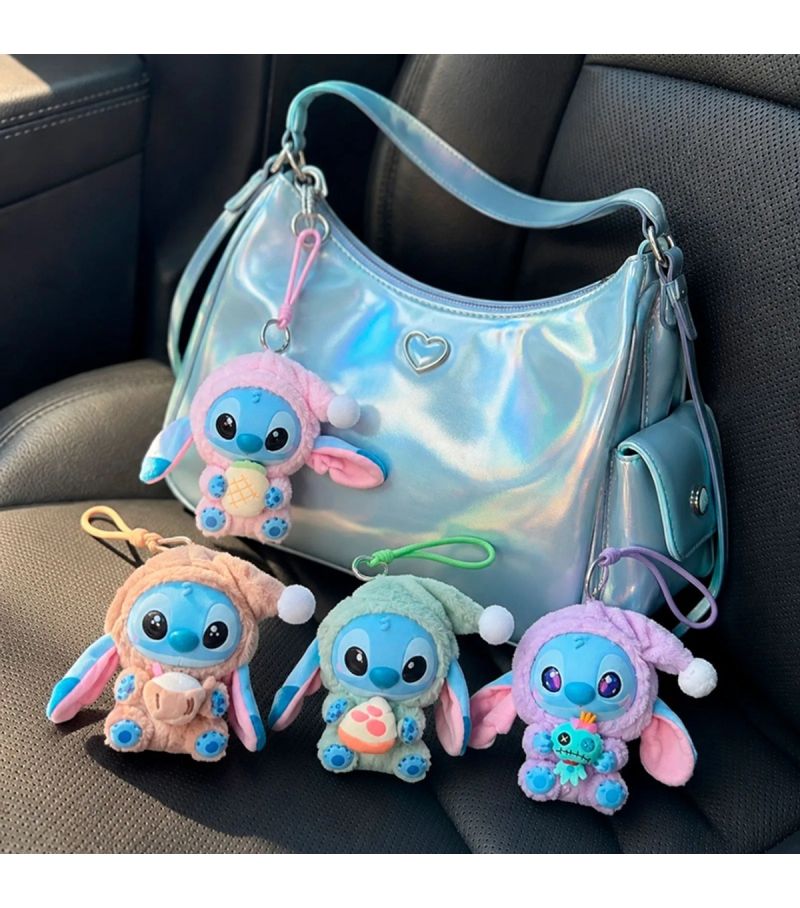 Disney Stitch Eat Something Before Sleep Collection Vinyl Face Plush Blind Box