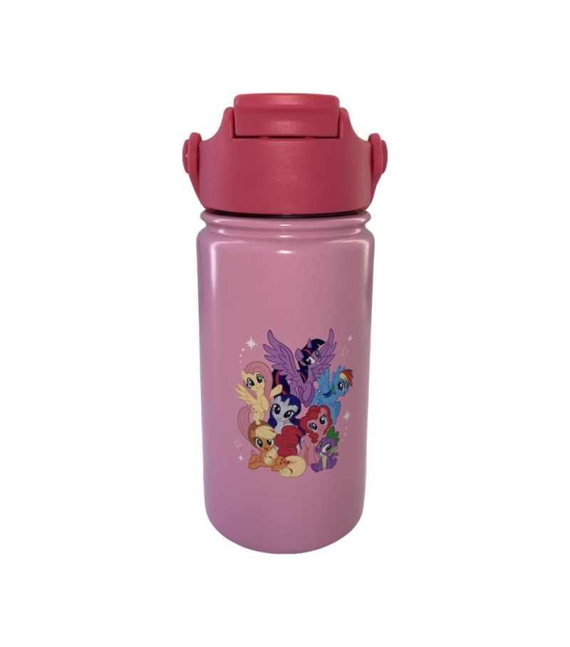 My Little Pony Stainless Steel Water Bottle with Handle 430ml
