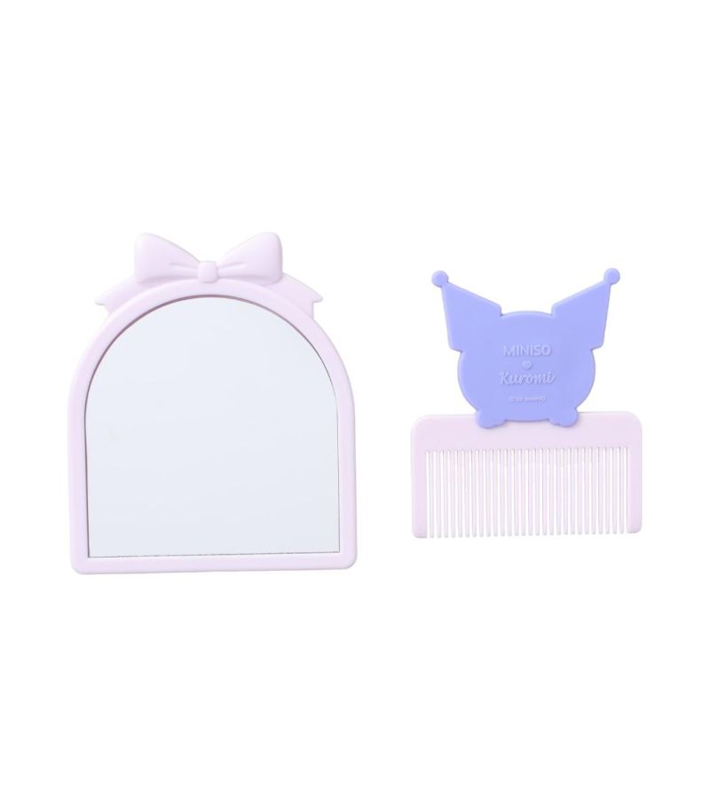 Sanrio Characters Mini Mirror & Brush Set (Assorted Characters)