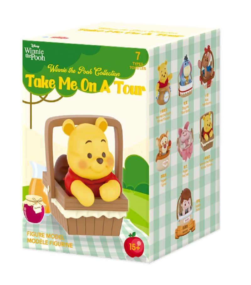 Winnie The Pooh Take Me On A Tour Figure Model Blind Box