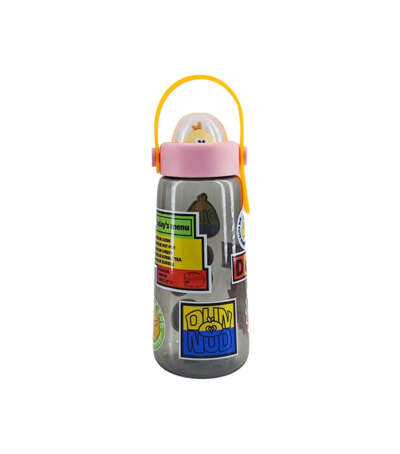 Dundun Series Yummy Food Plastic Water Bottle 600ml