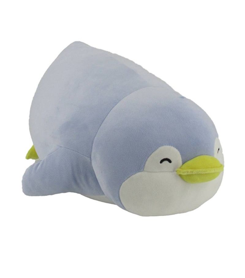 Mini Family PenPen 19 Inch Blue Lying Penguin Plush Soft Toy