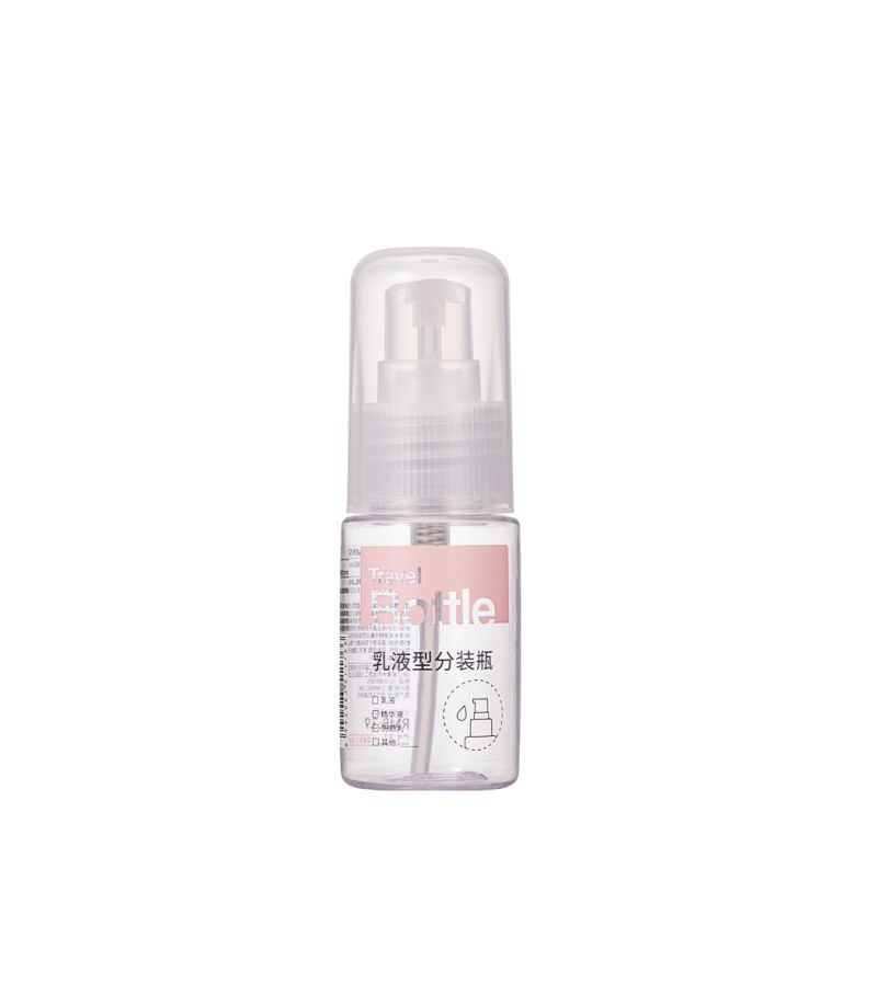 MINISO Transparent Pump Bottle 30ml