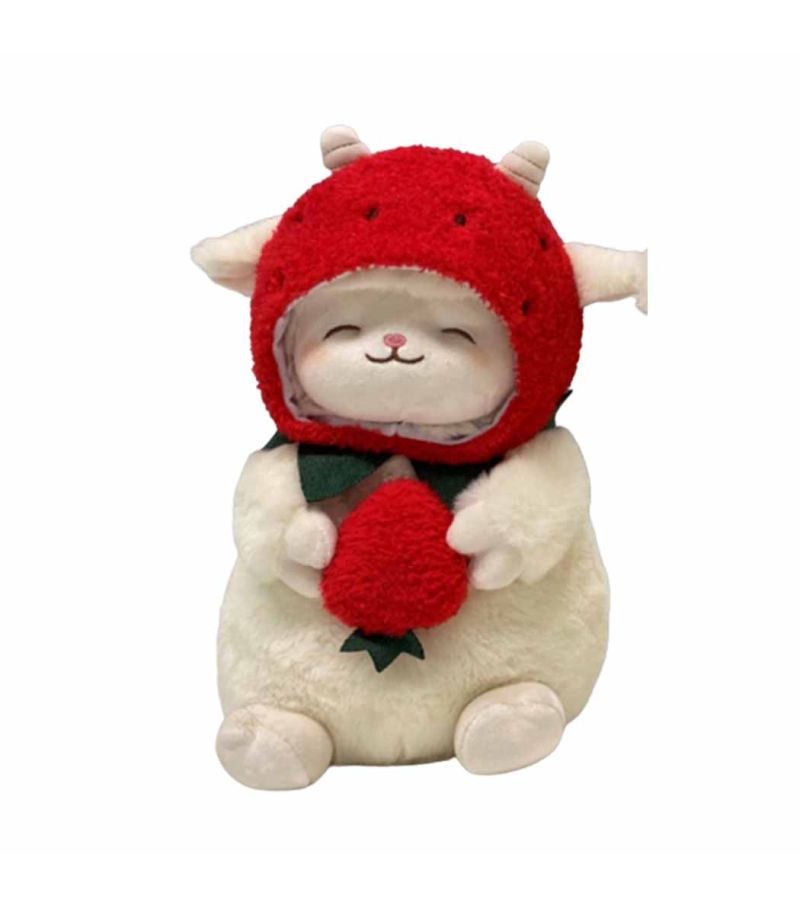 Lamb Baa Series Strawberry 25cm Plush Soft Toy