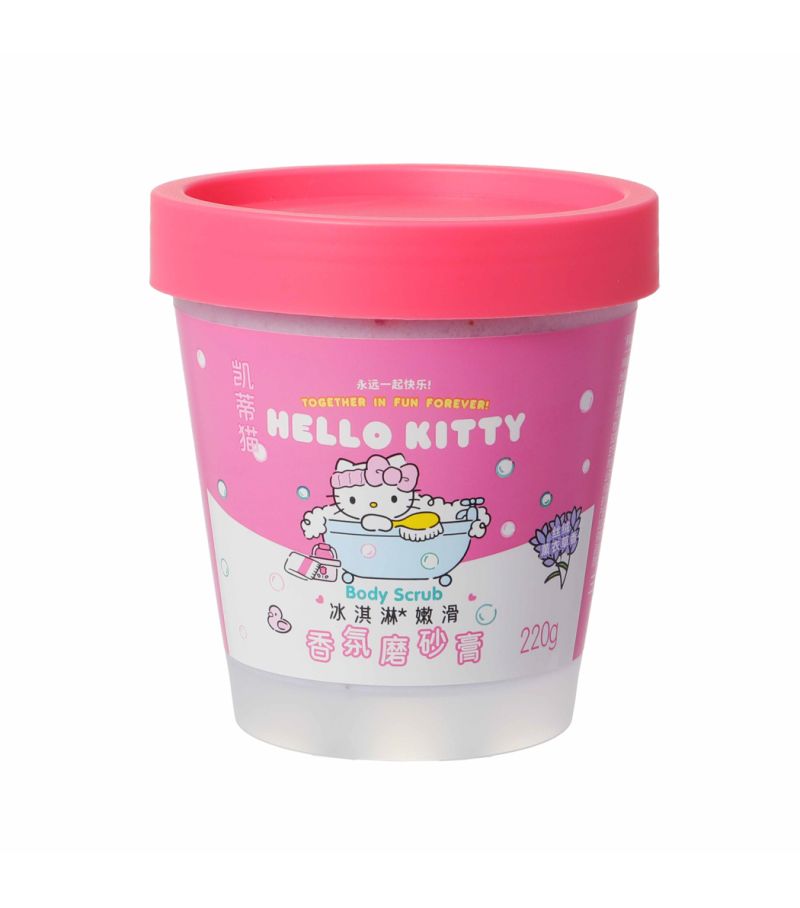 Sanrio Hello Kitty Velvet Lavender Scented Glittering Body Scrub