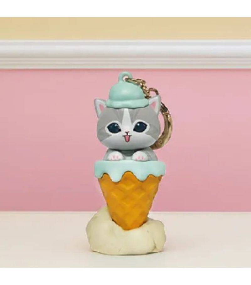 Mofusand Ice Cream Collection Green Ice Cream Pendant