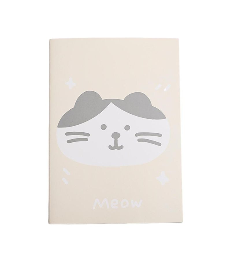 MINSO Animal Series B5 28 Page Stitch Bound Beige Notebook