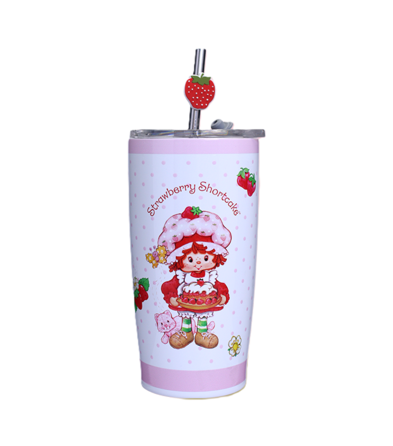 Strawberry Shortcake Stainless Steel Tumbler 530ml