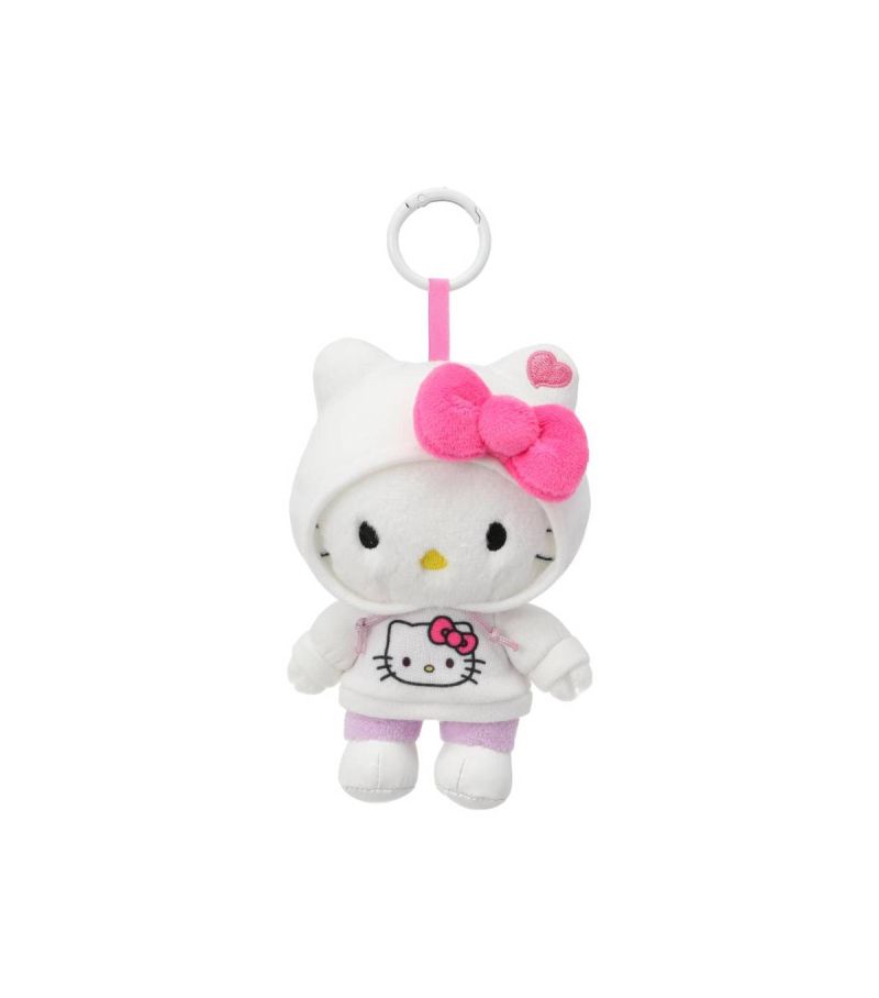 Sanrio Hello Kitty & Friends Hello Kitty Citywalk Collection 6 Inch Hoodie Plush Pendant