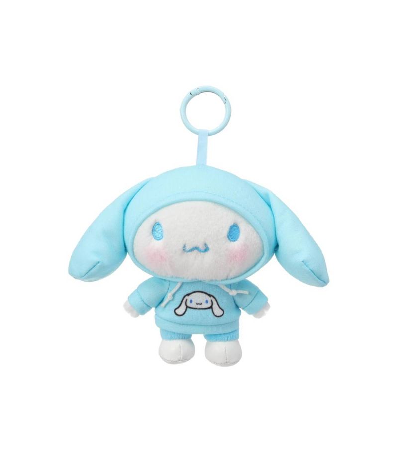 Sanrio Hello Kitty & Friends Cinnamoroll Citywalk Collection 4 Inch Hoodie Plush Pendant