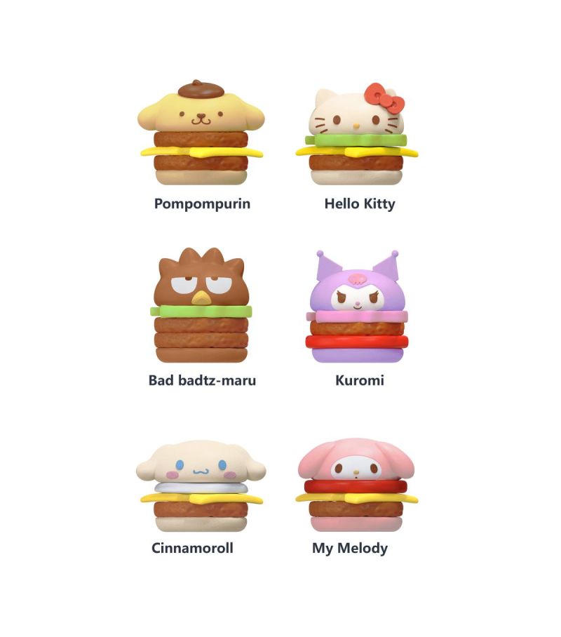 Sanrio Hello Kitty & Friends Hamburger Assembling Surprise Blind Box