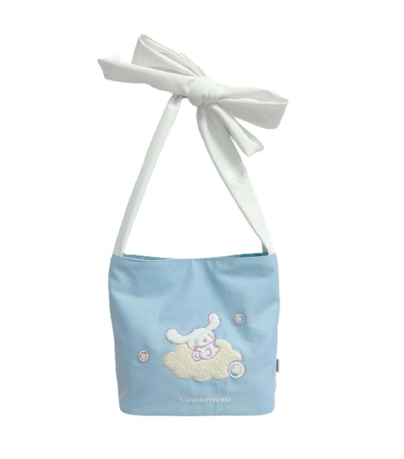  Sanrio Blue Bowknot Handheld Bag 
