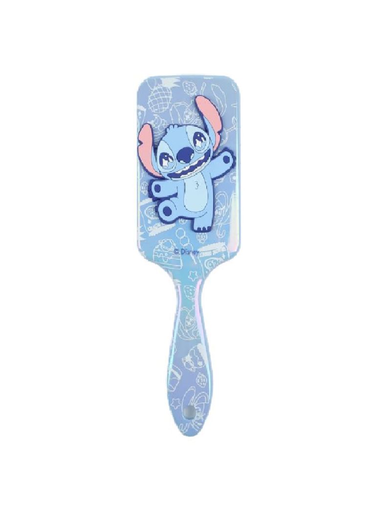 Disney Stitch Dinner Party Cushion Hair Brush