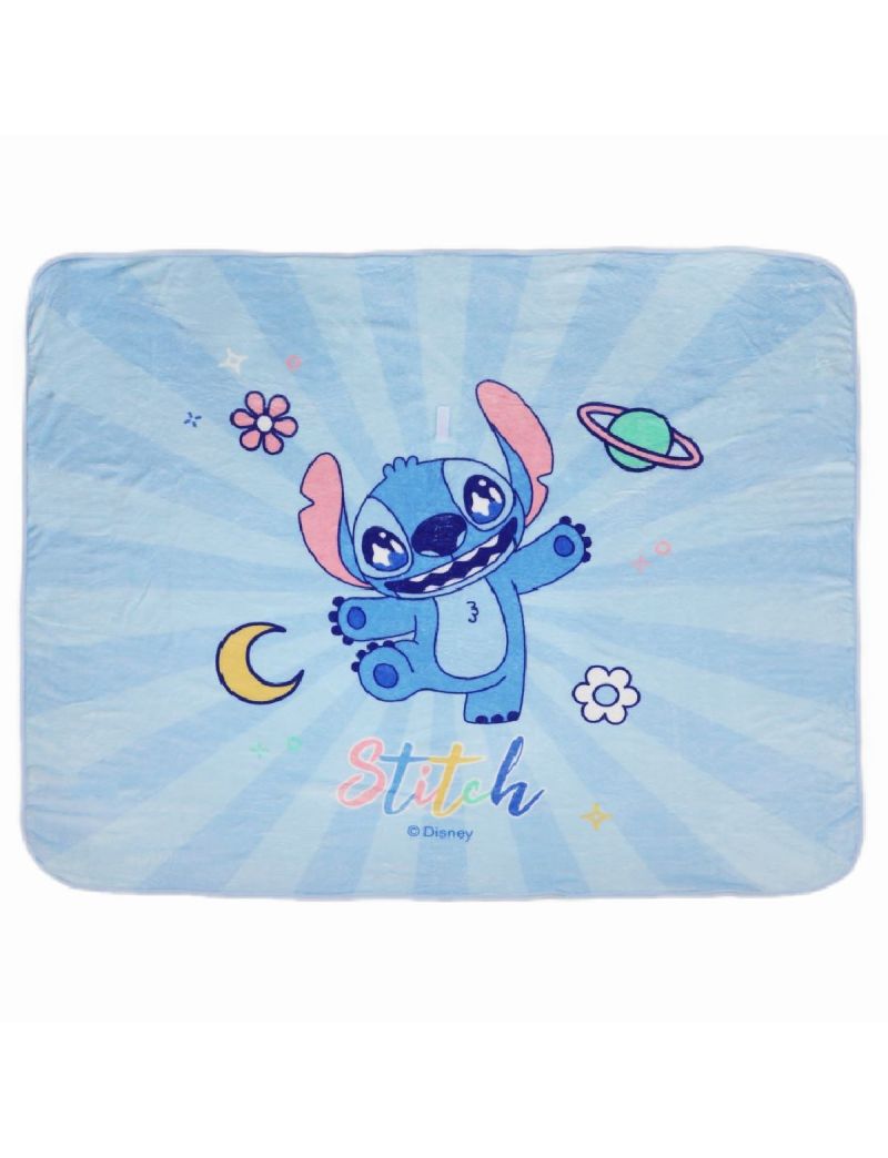 Disney Stitch Dinner Party Collection Larger Printed Throw 