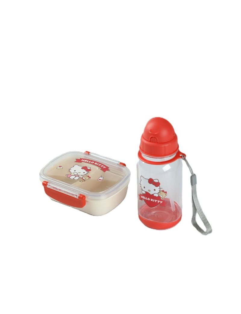 Sanrio Hello Kitty Bento Box & Water Bottle Set