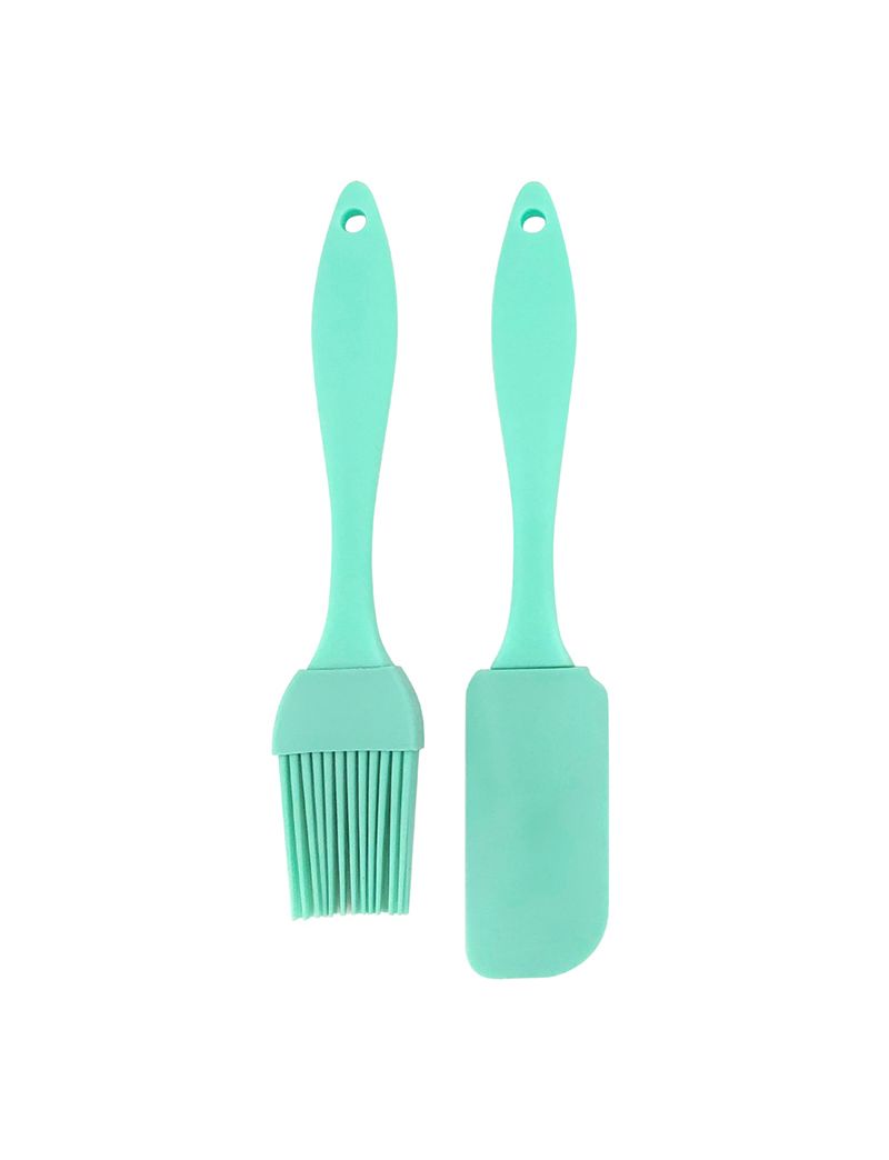 Mini Spatula & Brush Set(Green)