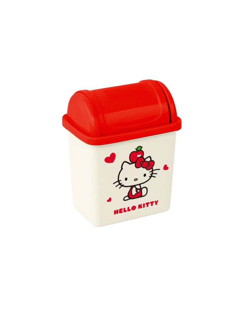 Sanrio Hello Kitty Apple Collection Desktop Trash Can